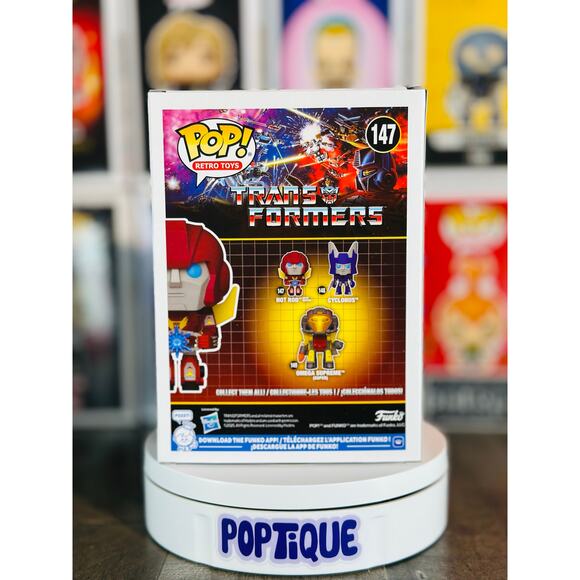 Transformers Hot Rod with Matrix Funko Pop Vinyl Figure #147 - Picture 3 of 6